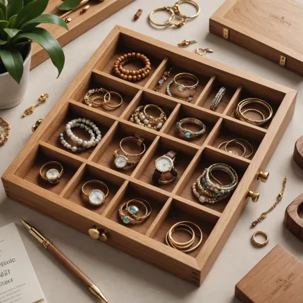 Красота в деталях: как органайзер украшения дерево и органайзер зеркало помогают создать идеальный образ