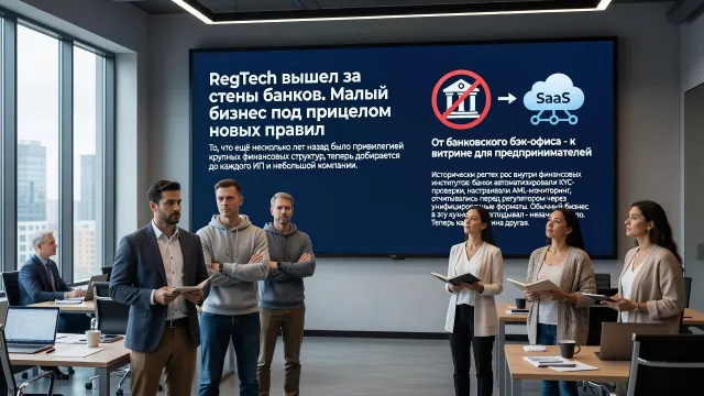 RegTech вышел за стены банков. Малый бизнес под прицелом новых правил